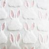 Easter Pillow Covers Cute Rabbit Cushion Wrap 18x18in Embroidered Ears Farmhouse Easter Pillow Covers for Bedroom Home Decor