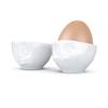 FiftyEight T015201 Egg Cup Set with Faces Motif Och Bitte Und Lecker