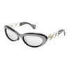 VIVIENNE WESTWOOD Minimalist Casual Design Oval Sunglasses Women Sunglasses Gray VW5093-1-800