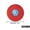 2pcs Car Suede Coaster Water Cup Holder Drink Pad Auto Interior Accessories For Volkswagen VW Golf 4 6 7 GTI Tiguan Passat B5 zr8