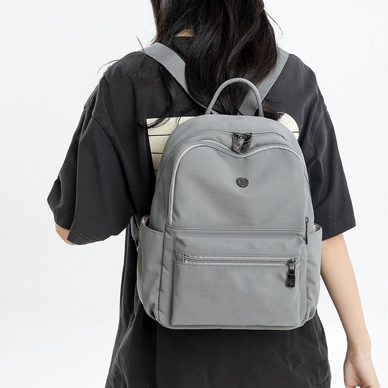 Damen Rucksack Leichter Nylon Rucksack Reise Schultasche