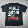 Hatebreed 2014 Tour T Shirt No Halos for the Heartless Hardcore Metal Band Large