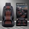 Universal Leather Car Seat Cushion - Washable, All-Season, Easy Care