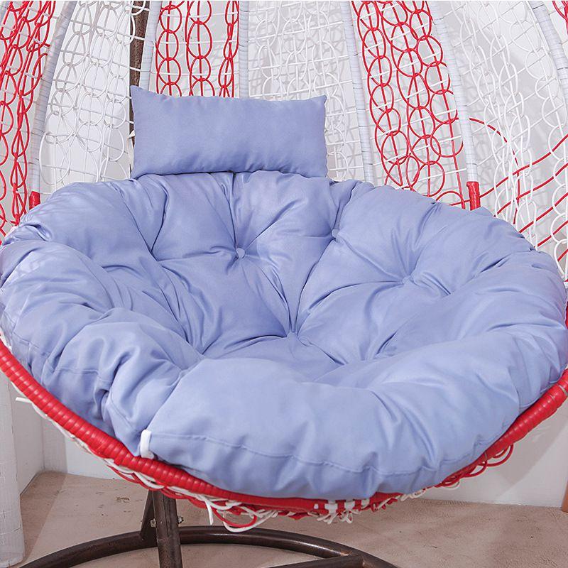 Rattan Swing Chair Cushion Hanging Egg Chair Soft Mat Pad Cover Inoutdoor Patio