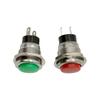 DS-318 Circular Momentary Button Switch 12MM Self Resetting Small Horn Doorbell Push Button Switch 2Pin