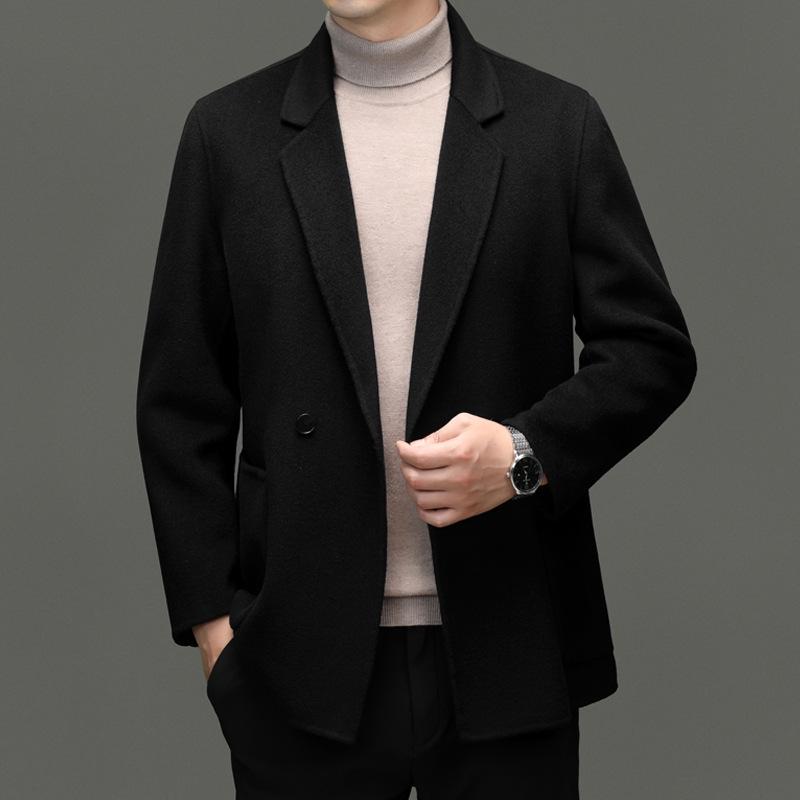 Vielseitige Wolljacke im koreanischen Stil für Herren - Herbst/Winter 2025