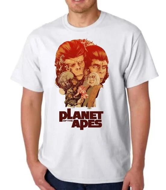 PLANET OF THE APES VERSION 2 T-T-shirt MEG0 T-shirt MOVIE TEE ZAIUS ZIRA 1968 XL