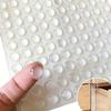 100/200 Pezzi Pastiglie in Silicone Autoadesive, Protezioni Trasparenti Antigraffio per Mobili, Ammortizzatore Antiscivolo per Ante di Armadio