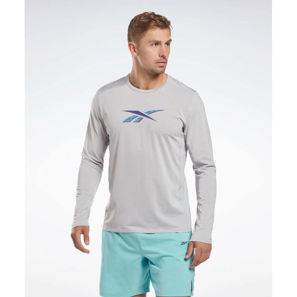 

REEBOK Activchill Athlete с длинным рукавом, серый HI0493 M