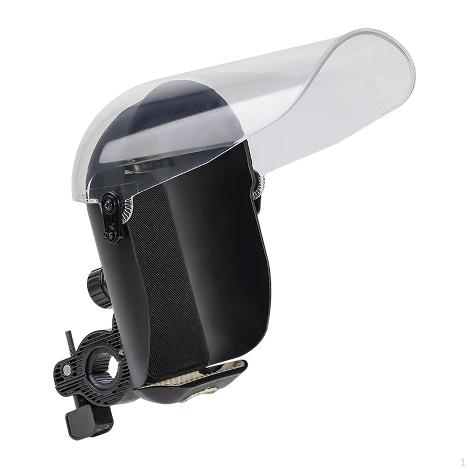

Adjustable Phone Holder with And Rain Cover for Electric Bikes. Accessories. Style A