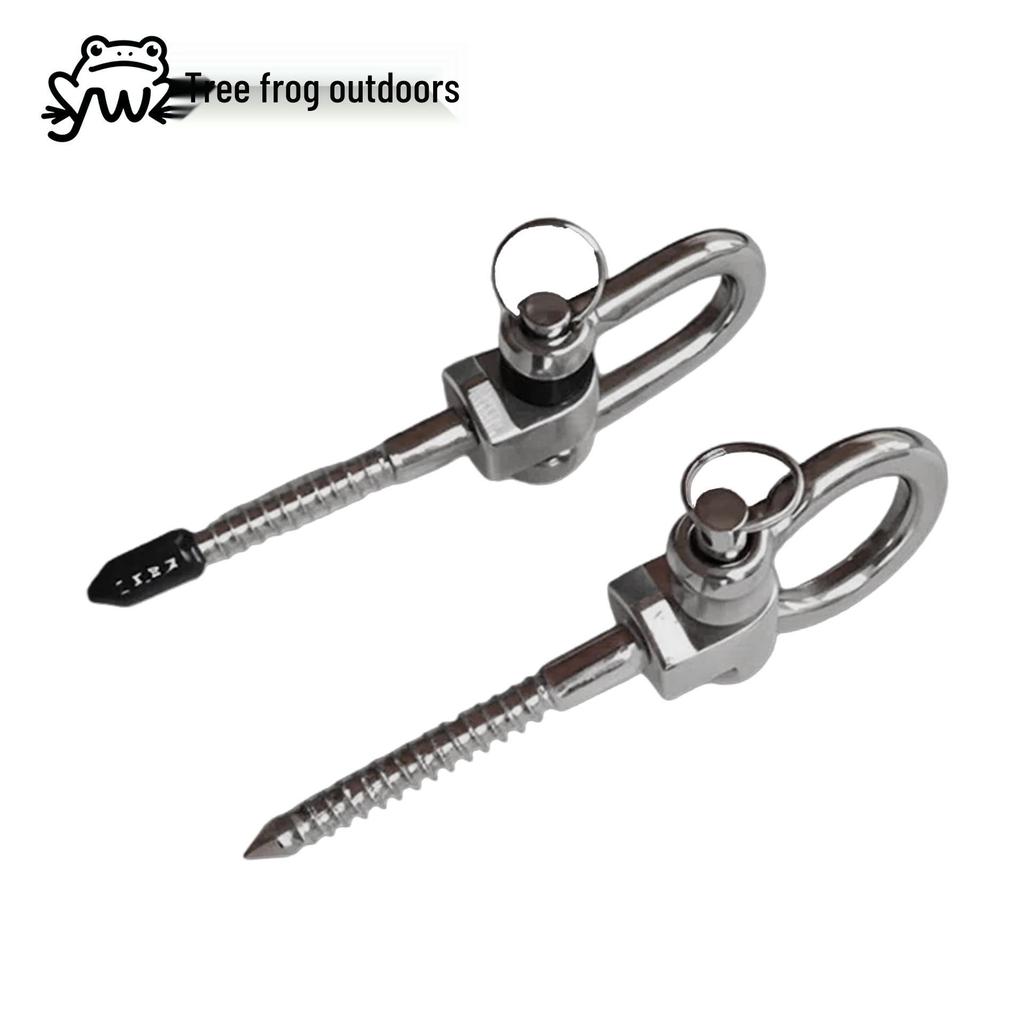 Stainless Steel Heavy Duty Swing Hooks for Porch Hammock, Punching Bag, or Yoga Chair.