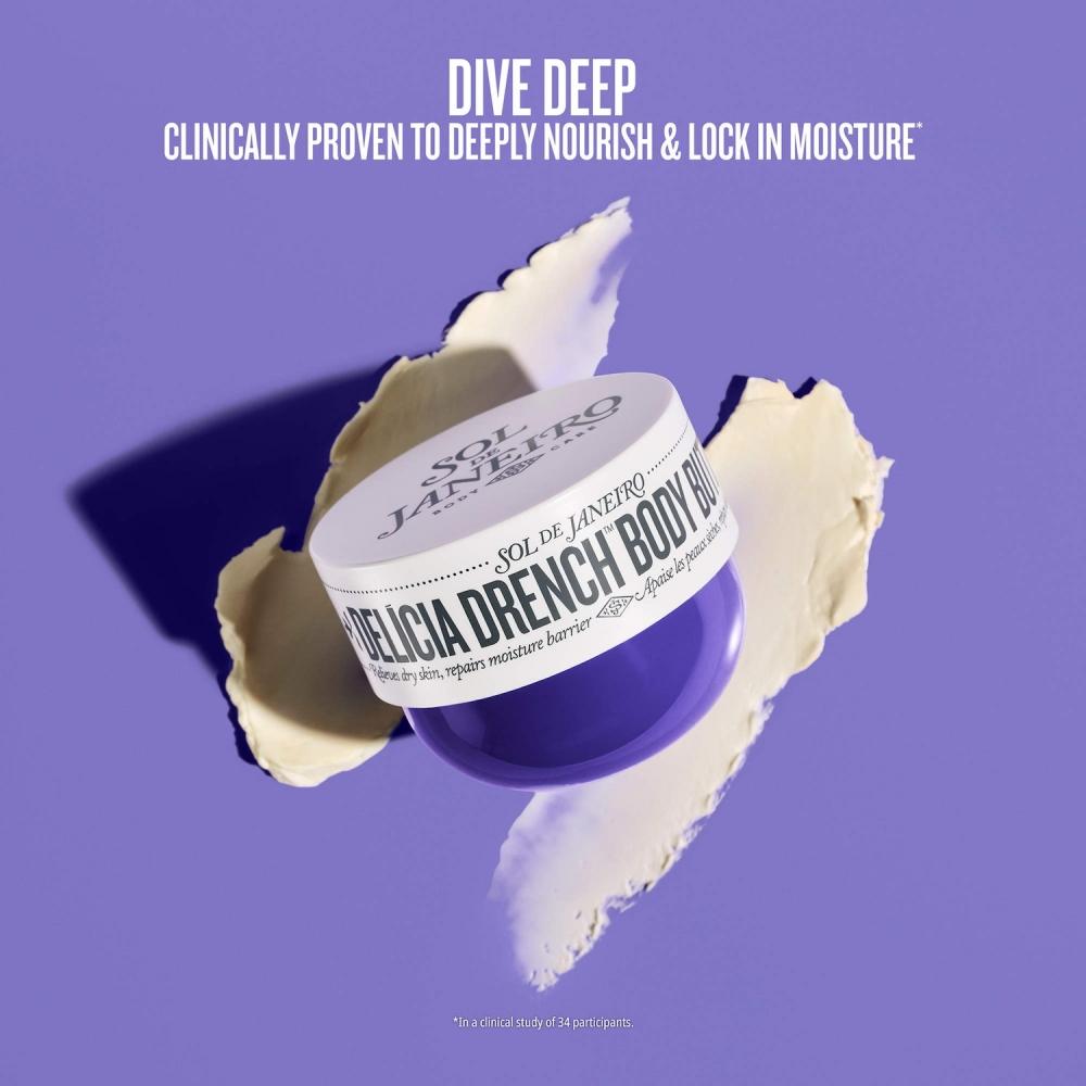 Sol De Janeiro Mini Del Cia Drench Body Butter 2.5 Oz 75 Ml