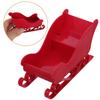 2pcs Small Santa Sleigh Plastic Desk Display Bowl & Basket Christmas Village Displays Office Decor Mantelpiece Centerpiece Sleds