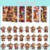Monkey Christmas Countdown Calendar With Acrylic Wall Hangings For Holiday Celebration And Gifts