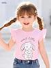 Little Maven Cute Rabbit Summer T-Shirt - Short Sleeve Top for Kids (European & American Style)