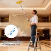 Sanding Pole Adjustable Telescopic Wall Polishing Sanding Tool Wall Cleaning Extension Pole Sander for Floors Ceilings Gypsum