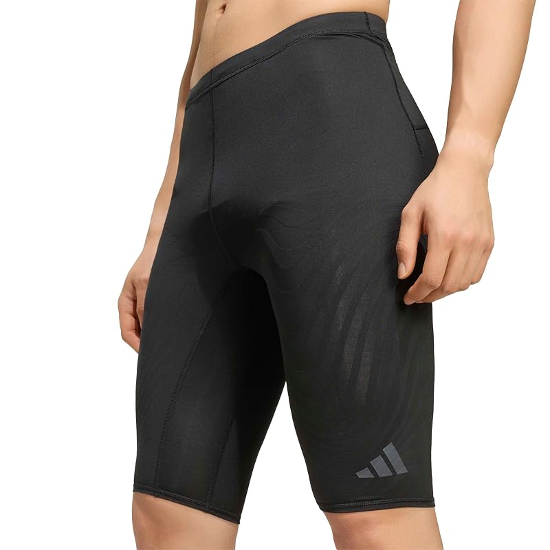 [Adidas] Running Sports Tights EVO ST Men's D4782 Black (KU8449) S