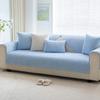 Simple Nordic Plush Sofa Cushion Winter Solid Color Versatile Gray Thickened Non-slip Cushion Modern Sofa Cover Cover