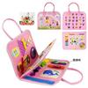 Felt Learning Early Education Board Felt Children Diy Busy Board Montessori Children'S Puzzle Teaching Dress And Tie Shoelaces
