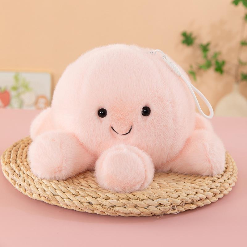 Quallen Drehendes Plüschtier Kissen Anhänger - Niedliche Geburtstagsgeschenk Puppe