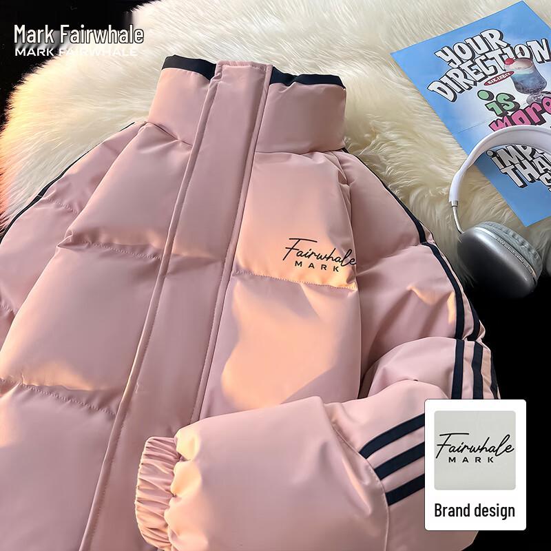 

Mark Fairwhale Men s Stand Collar Winter Padded Jacket L