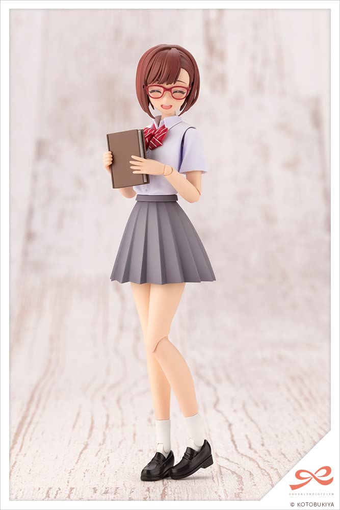 Kotobukiya Sosai Garden Kotoriyu Koyomi High Height 153mm Scale Plastic Model Molding Color JK011 Girls' [Reiho School/Summer Clothes] Approx. 1/10