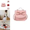 Bolsa de Ombro Infantil Estilosa Com Design de Laço Fofo Perfeita Para Uso Diário de Meninas e Meninos