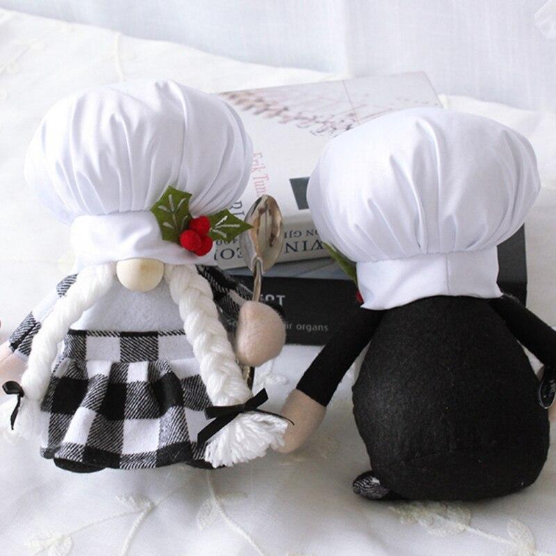 Kuchařský trpaslík Pohodlný plyš Krásná elegantní ozdoba Romantický dárek Domácí dekorace