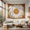 Mystical Zodiac Sun Moon Throw Blanket Aesthetic Astrology Tapestry Bohemian Wall Decor Vintage Bedspread Couch Cover