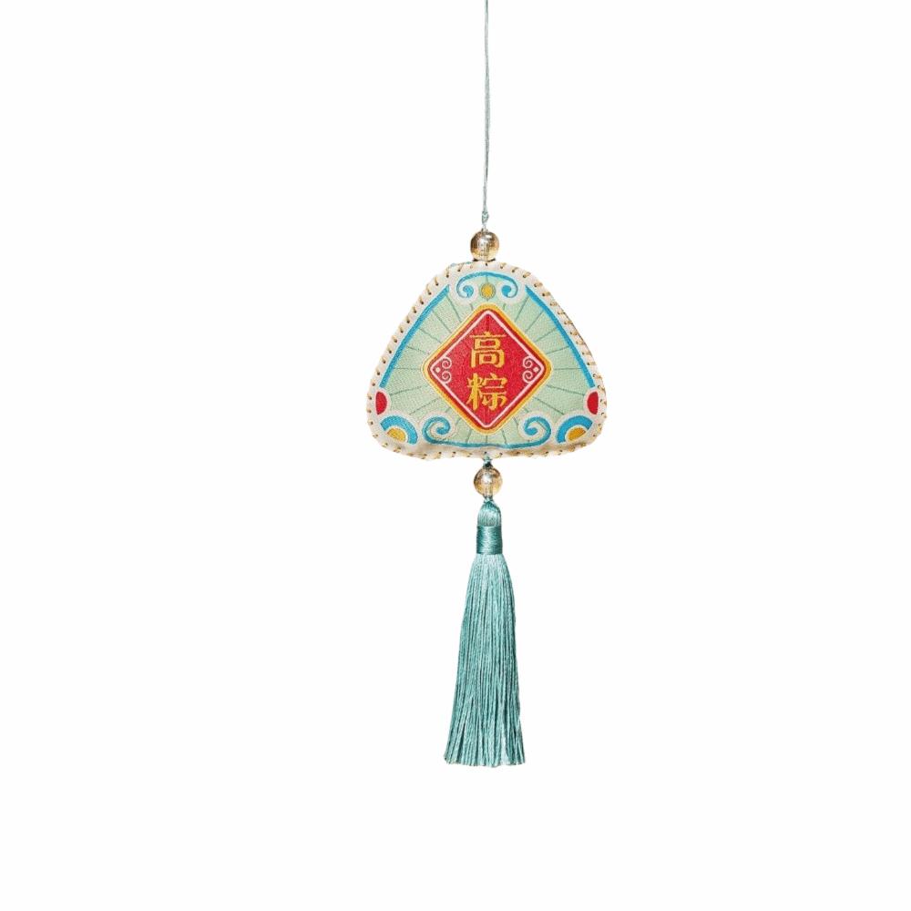 Creative Dragon Boat Festival Sachet Bag Chinese Style Handmade Dragon Boat Festival Blessing Pouch Traditional with Tassel