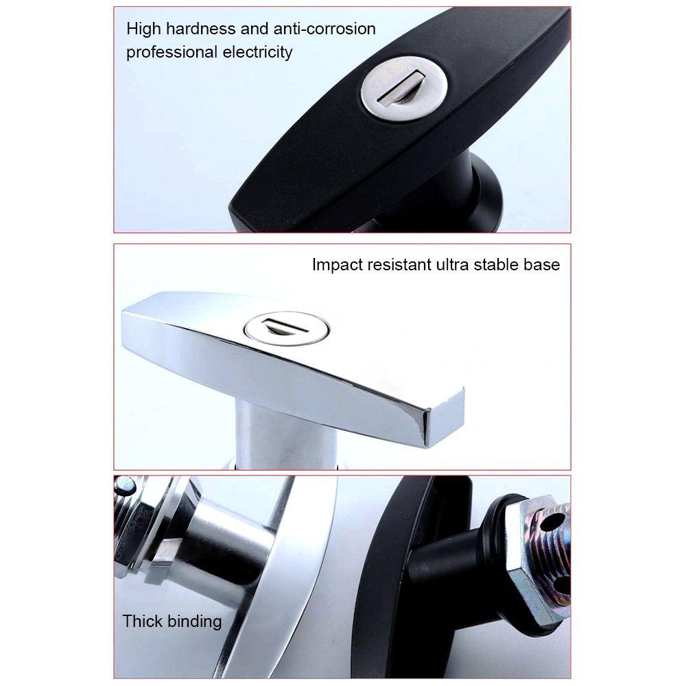 Multipurpose Power Distribution Cabinet Camper Truck T-handle Lock Security Lock With Keys Trailer Latch