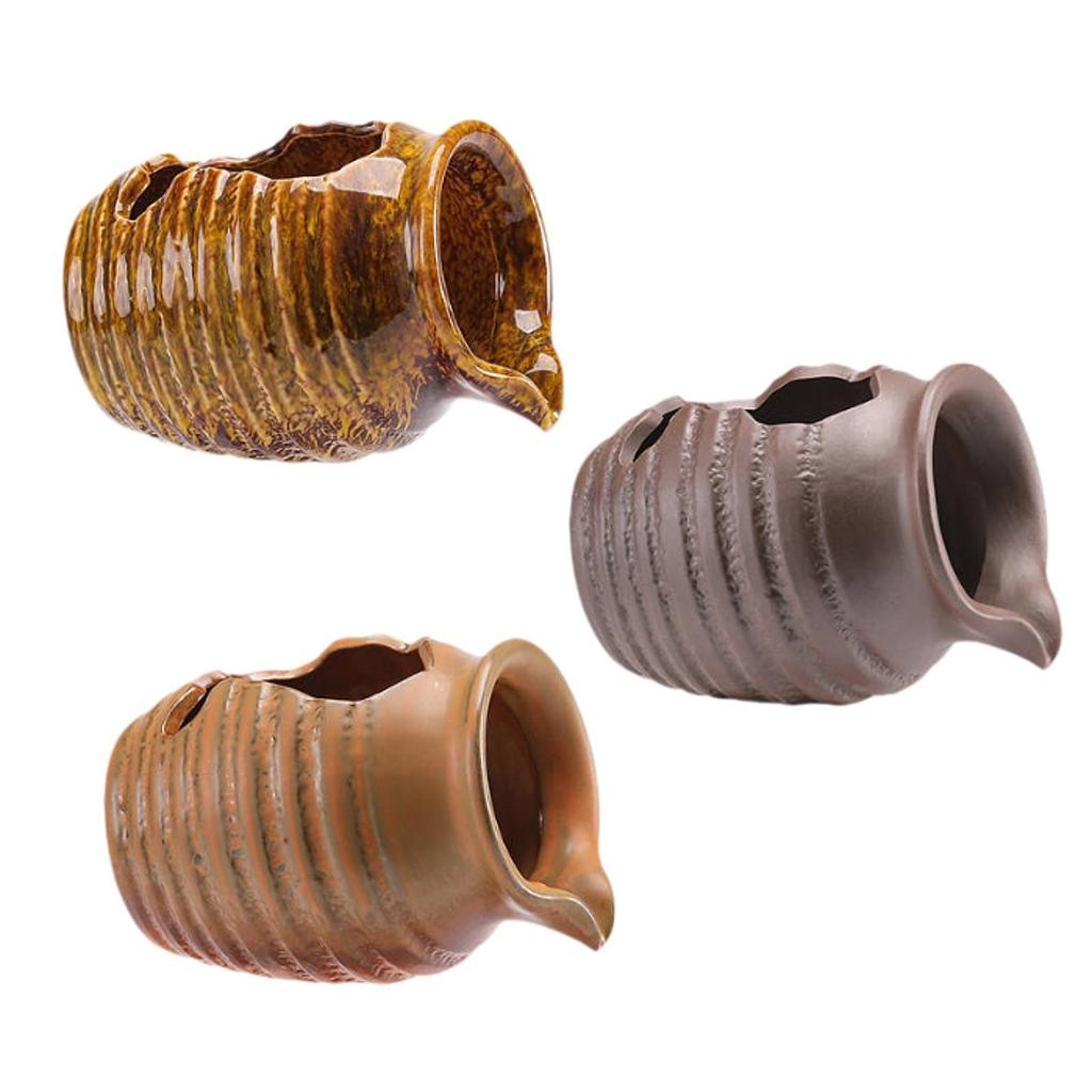 Vas Ceramic pentru Fântână Vas cu Cascadă Circulantă Gură de Apă Cascadă Peisagistică