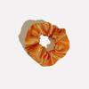 European-American Satin Pleated Hair Tie - French Minimalist Design