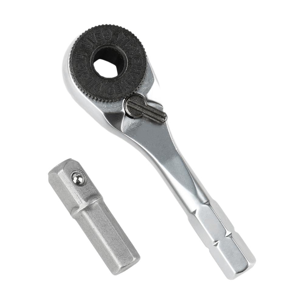 

1/4”Ratchet Wrench 6.35mm Screwdriver Hex Torque Wrenches EDC Tool Wrench 1/4 Screwdriver Rod Quick Socket Wrench Hand Tools