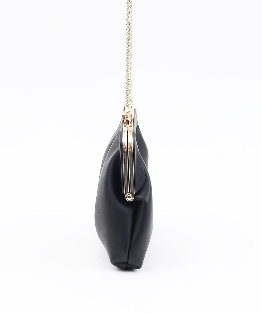 Cuco Kunstleder-Verschluss Party-Tasche 2413113002 Schwarz (019)