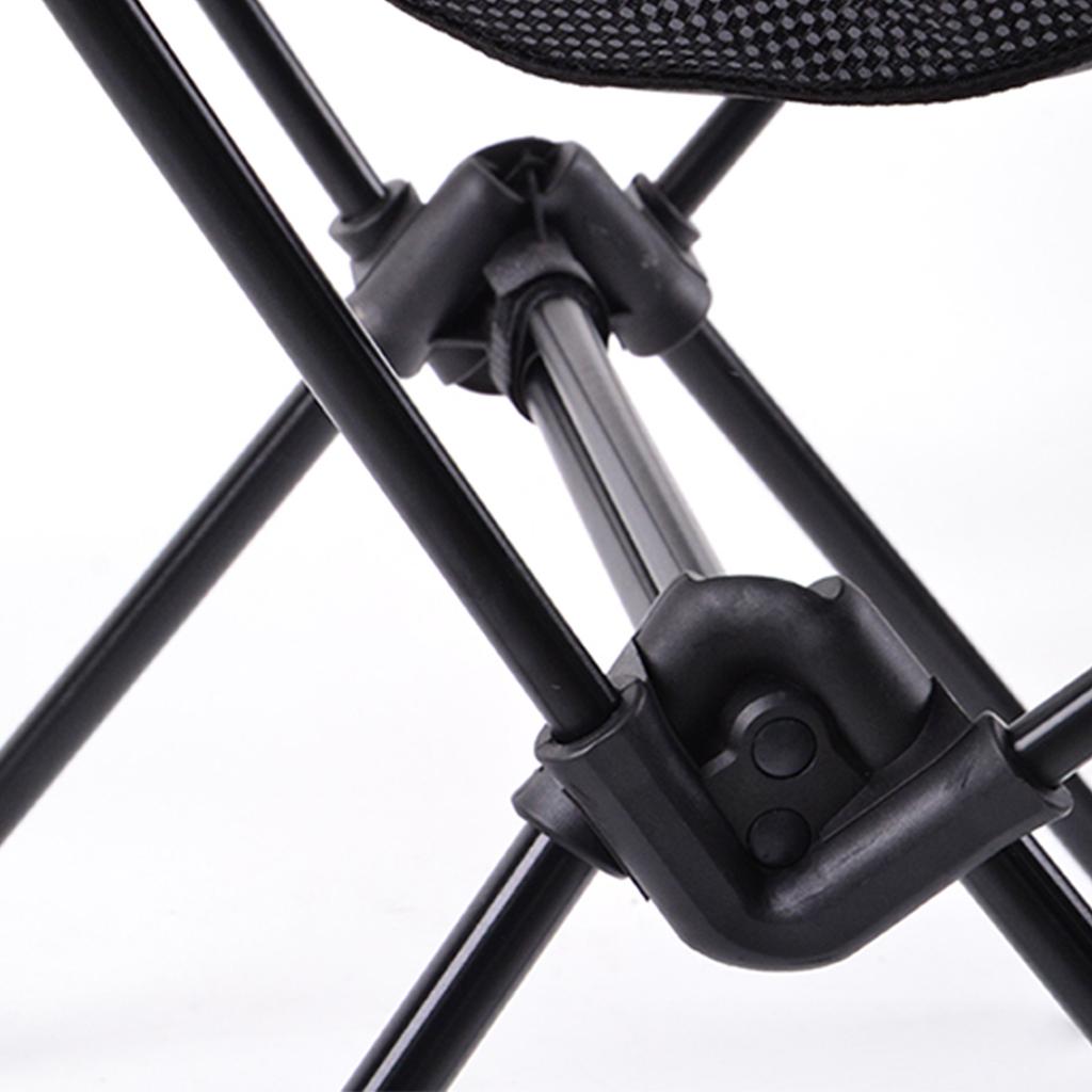 Cheap Folding Moon Chairs with Side Pockets Outdoor Stool with Pillow