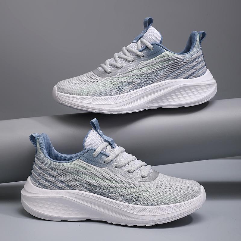 2025 Frühling neue Damenschuhe Mesh süße Sportschuhe leicht und vielseitig Student Laufschuhe weiche Sohle bequem