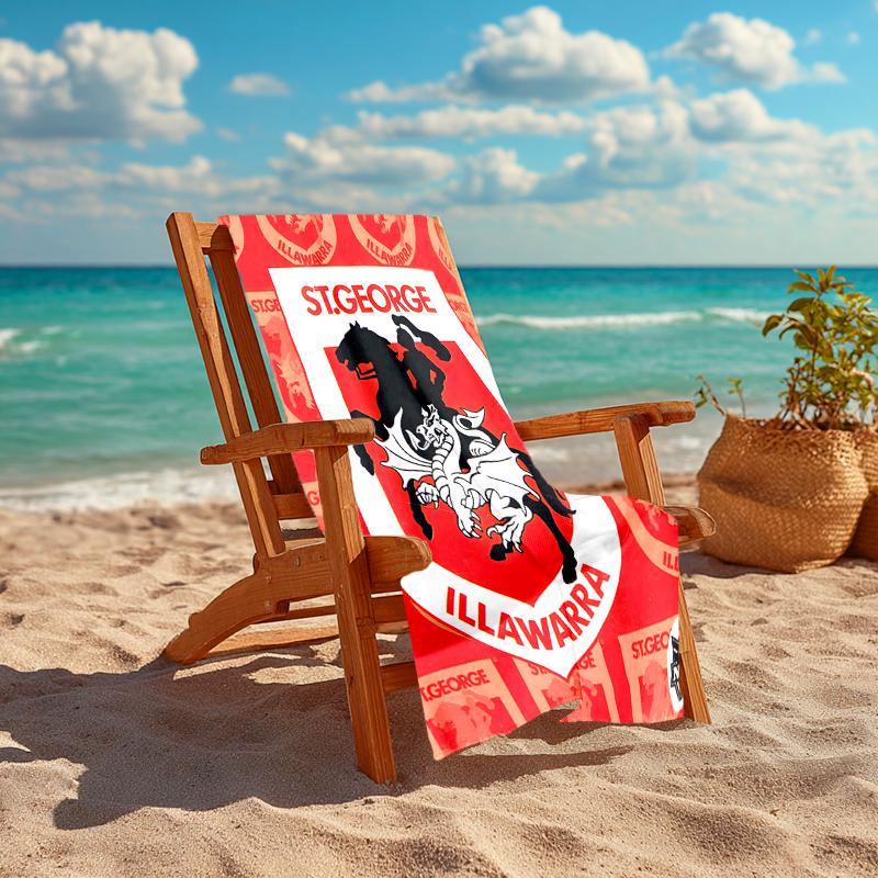1pc Football Team (64) Beach Towel, Comfortable and Thick, and Swimming/Bath/Picnic/Camping Towel, Suitable for Seaside Beaches