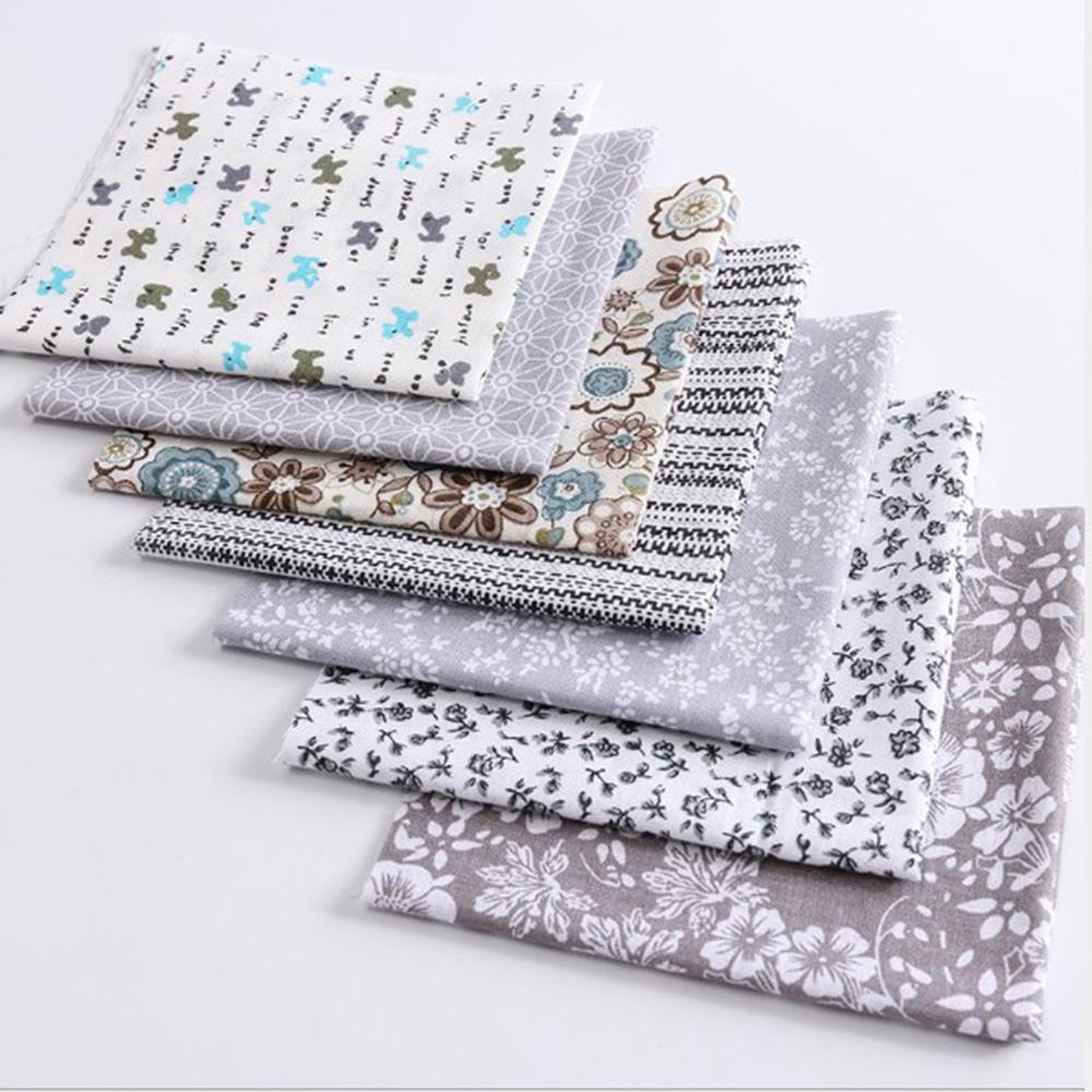 7 KS 25 X 25CM Čtverce Bavlněná Řemeslná Látka Látky Pro DIY Svazek Patchwork Prošívání Šití Scrapbooking Výtvarné Potřeby