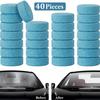 50 Tabletas Concentradas Detergente Limpiador Efervescente para Parabrisas de Coche Ultraclaro Limpiacristales para Hogar Inodoro