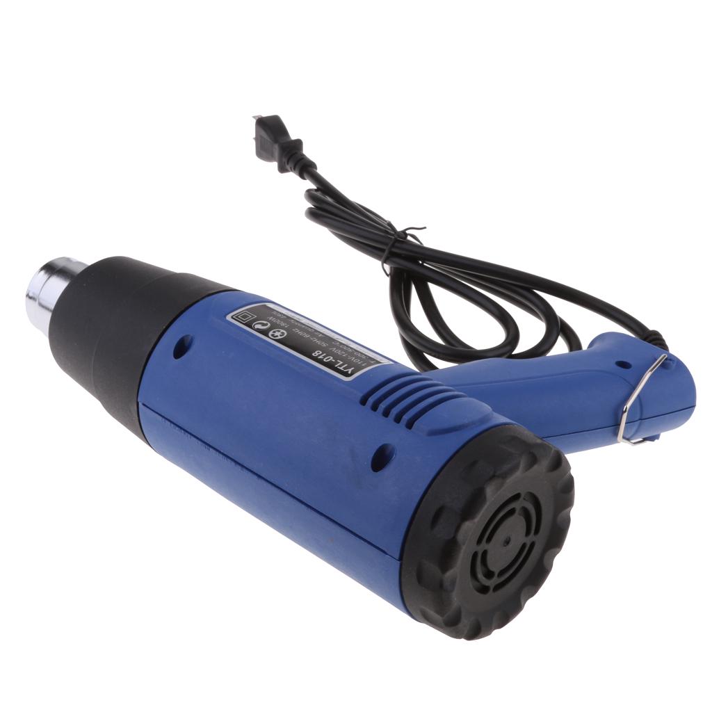 4 Nozzle US 1800W Hot Air Heat Dual Temperature Paint Stripper DIY Tool 4 Nozzle US 1800W Hot Air Heat Dual Temperature Paint Stripper DIY Tool