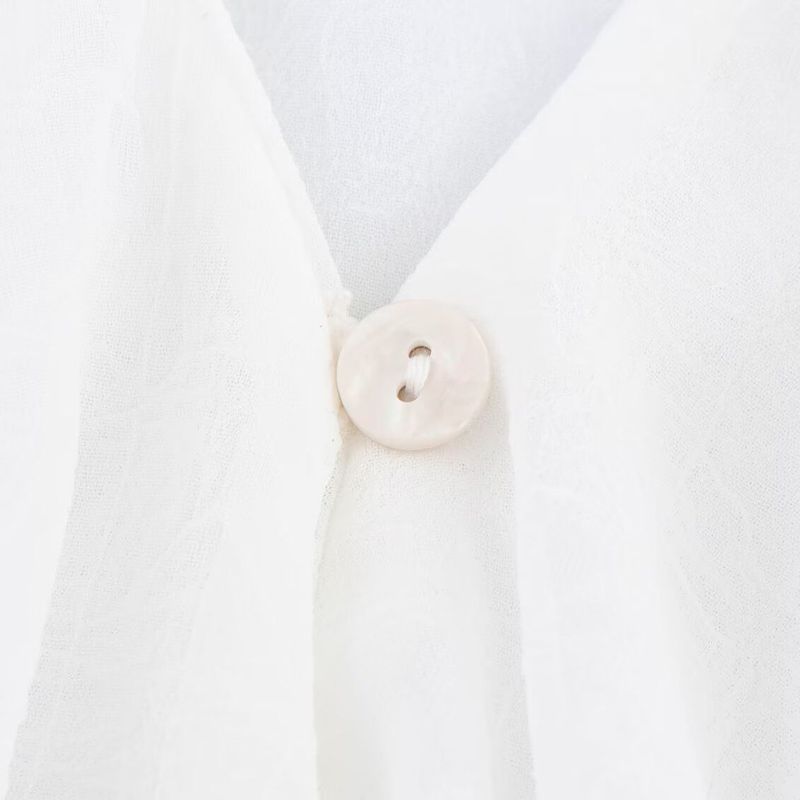 Kaslead New Arrival Women's Clothing Fashion Style Fashion Simple All-Match Long Sleeves V-neck Shirt 3666053