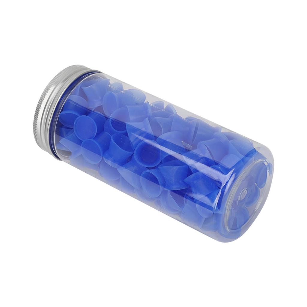 100 Pcs Tattoo Ink Cups Silicone Soft Disposable Tattoo Pigment Cups Makeup Container Tattoo