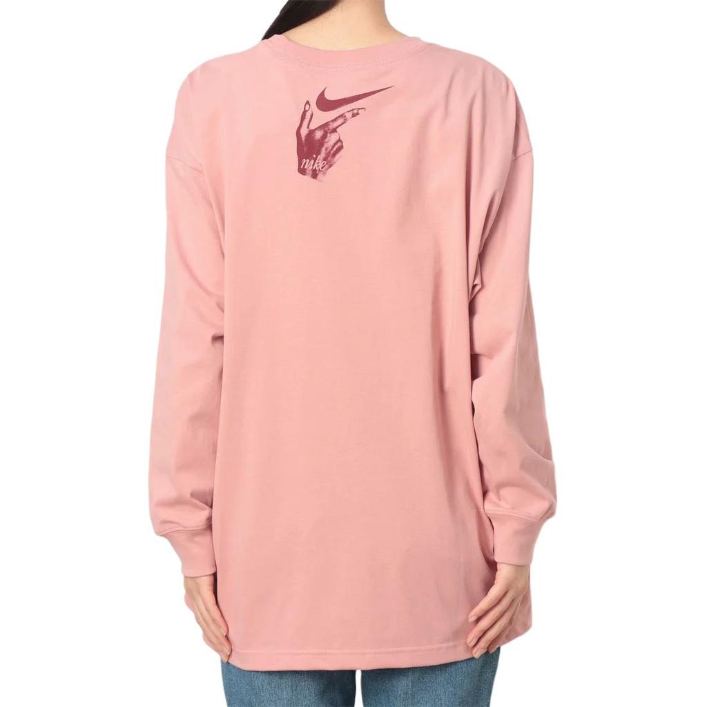 Nike T Shirts Women's Pink Crew Neck Moderate IH7696-618
