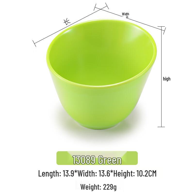 10-Pack A5 Melamine Slanted Sauce Bowls