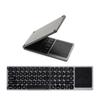 Foldable BluetoothCompatible Keyboard Portable Wireless Keyboard Rechargeable UltraSlim Folding Keyboards