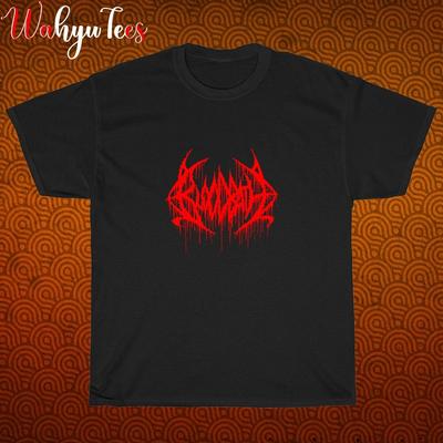 Nuovo!  Logo Bloodbath Nero Grigio Blu Navy Bianco Taglia S-5XL T-Shirt Unisex