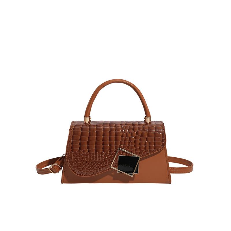 Today's Popular Bags Women's Autumn New Fashion Messenger Bags Niche Design Shoulder Portable Small Square Bag