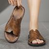Sandali Ciabatte Casual da Uomo Taglia Grande per Casa Spiaggia Estate Slip-On Pantofole Calzature per Camminare all'Aperto Comfort Quotidiano Leggeri