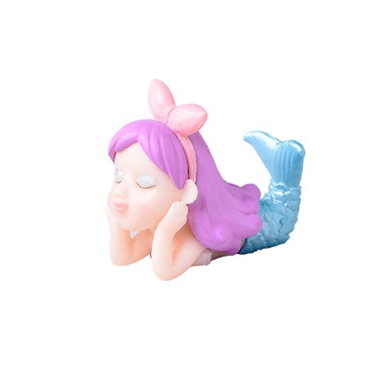 Fairy Doll Vivid Multi-Functional Environmental Friendly Mermaid Princess Miniature Figurines for Office